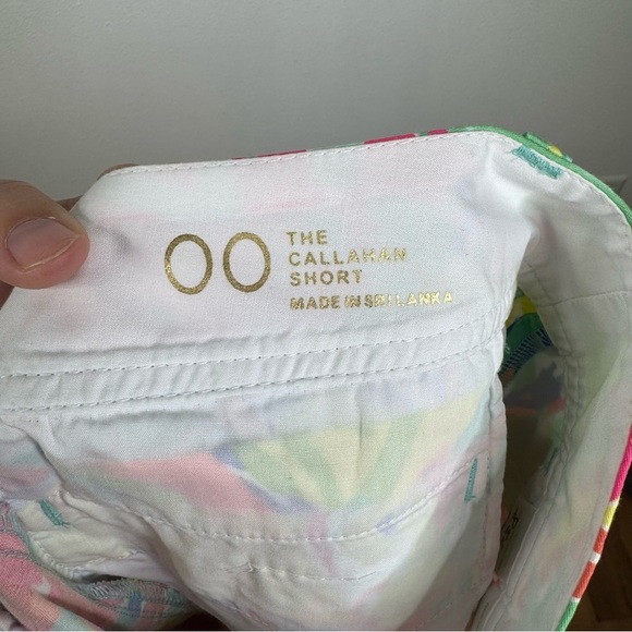 Lilly Pulitzer The Callahan Shorts Size 00 - Picture 4 of 5